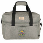 Recycled Flip Top Cooler for 36 Cans Embroidery - Gray - Front