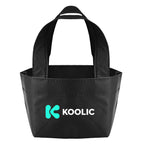 Recycled Micro Mini Tote Bag, Non-Woven - Black - Colorbrite