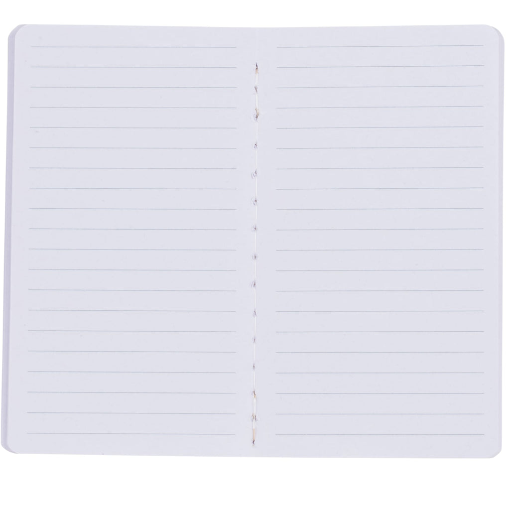 Recycled Mini Notebook with FSC Mix Paper, 3 x 5 Inches - Natural - Front 2