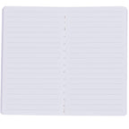 Recycled Mini Notebook with FSC Mix Paper, 3 x 5 Inches - Natural - Front 2