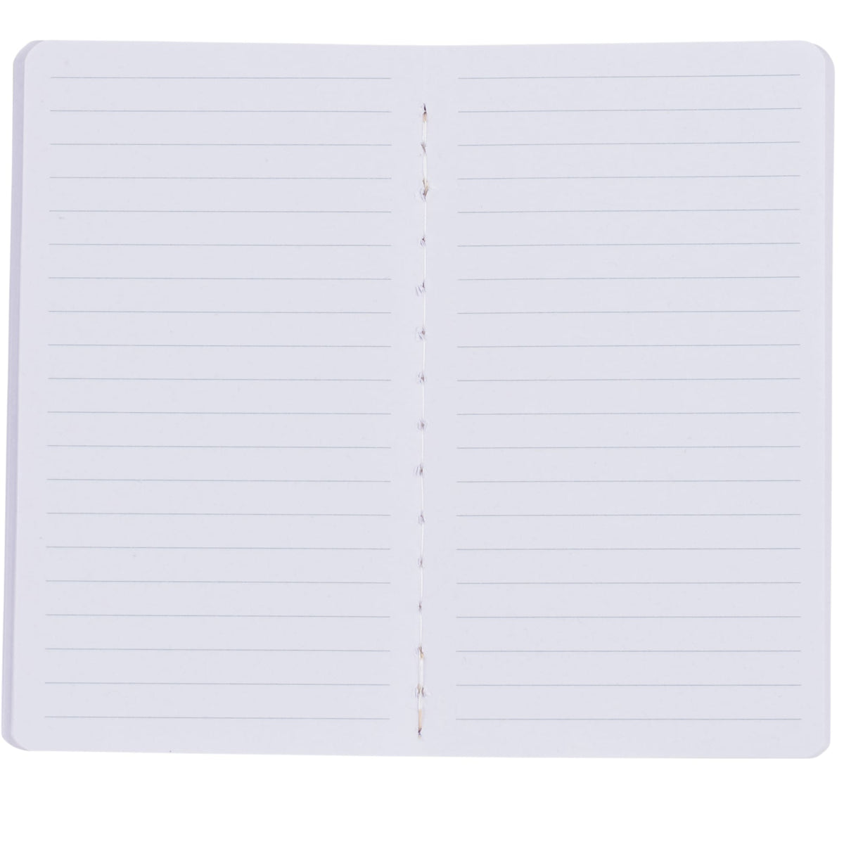 Recycled Mini Notebook with FSC Mix Paper, 3 x 5 Inches - Natural - Front 2