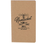 Recycled Mini Notebook with FSC Mix Paper, 3 x 5 Inches - Natural - Front