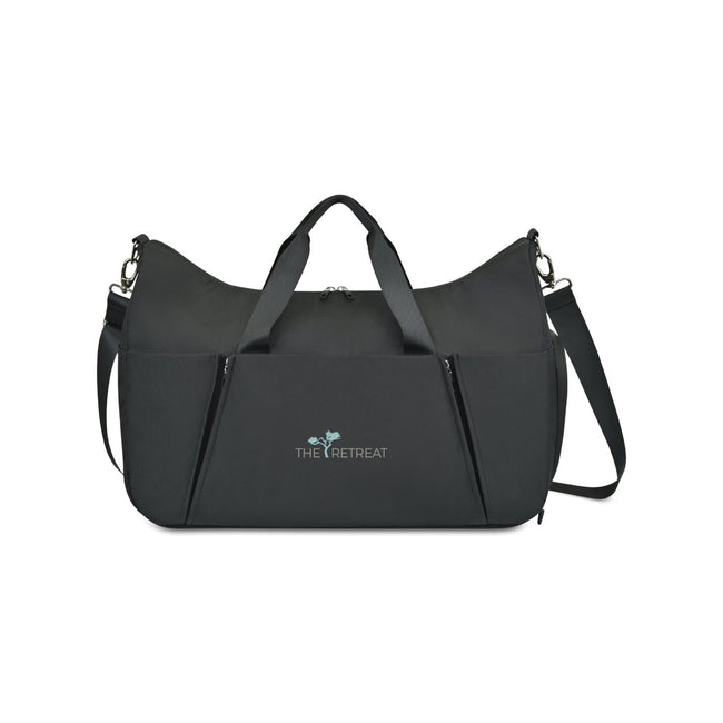 Recycled Nylon Yoga Duffel with Mat Holder