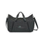 Recycled Nylon Yoga Duffel with Mat Holder Transfer - Black - View 1