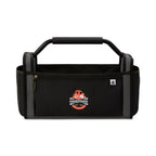 Recycled Open Top Tool Tote with Hammer Loop Embroidery - Dark Grey - View 3