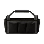Recycled Open Top Tool Tote with Hammer Loop Transfer - Dark Grey - View 5