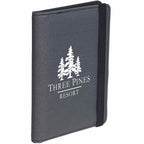 Recycled Passport Wallet with RFID Protection Transfer - Charcoal - Right Angle