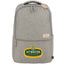 Recycled PET Laptop Backpack with Lash Tab, 17 Inch Full Color - Gray - Front