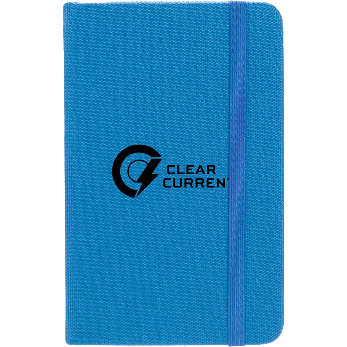 Recycled PET Pocket Journal, 3.5 x 5.5 Inches Full Color - Blue - Right Angle