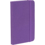 Recycled PET Pocket Journal, 3.5 x 5.5 Inches Full Color - Purple - Right Angle