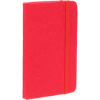 Recycled PET Pocket Journal, 3.5 x 5.5 Inches Full Color - Red - Right Angle