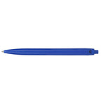 Recycled Plastic Gel Pen with Blue Ink Full Color - Blue - Back