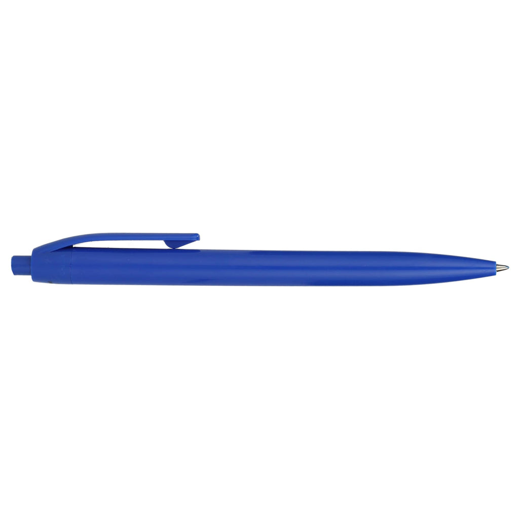Recycled Plastic Gel Pen with Blue Ink Full Color - Blue - Right Side