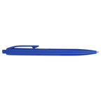Recycled Plastic Gel Pen with Blue Ink Full Color - Blue - Right Side