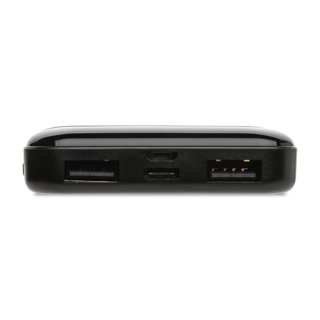 Recycled Plastic Power Bank, 5,000 mAh Full Color - Black - View 3