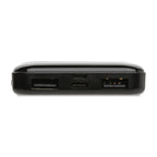Recycled Plastic Power Bank, 5,000 mAh Full Color - Black - View 3