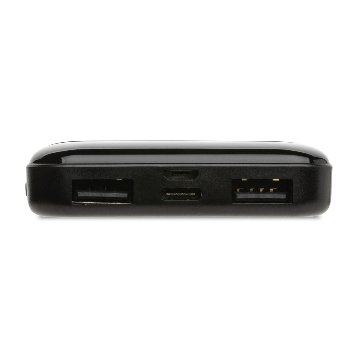 Recycled Plastic Power Bank, 5,000 mAh Full Color - Black - View 3