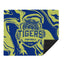 Recycled Polyester Rally Towel, 15 x 18 Inches - Black - Sublimation