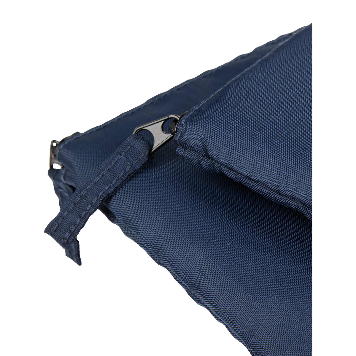 Recycled Ripstop Organizer Pouches, Set of 2 Embroidery - Navy - Detail