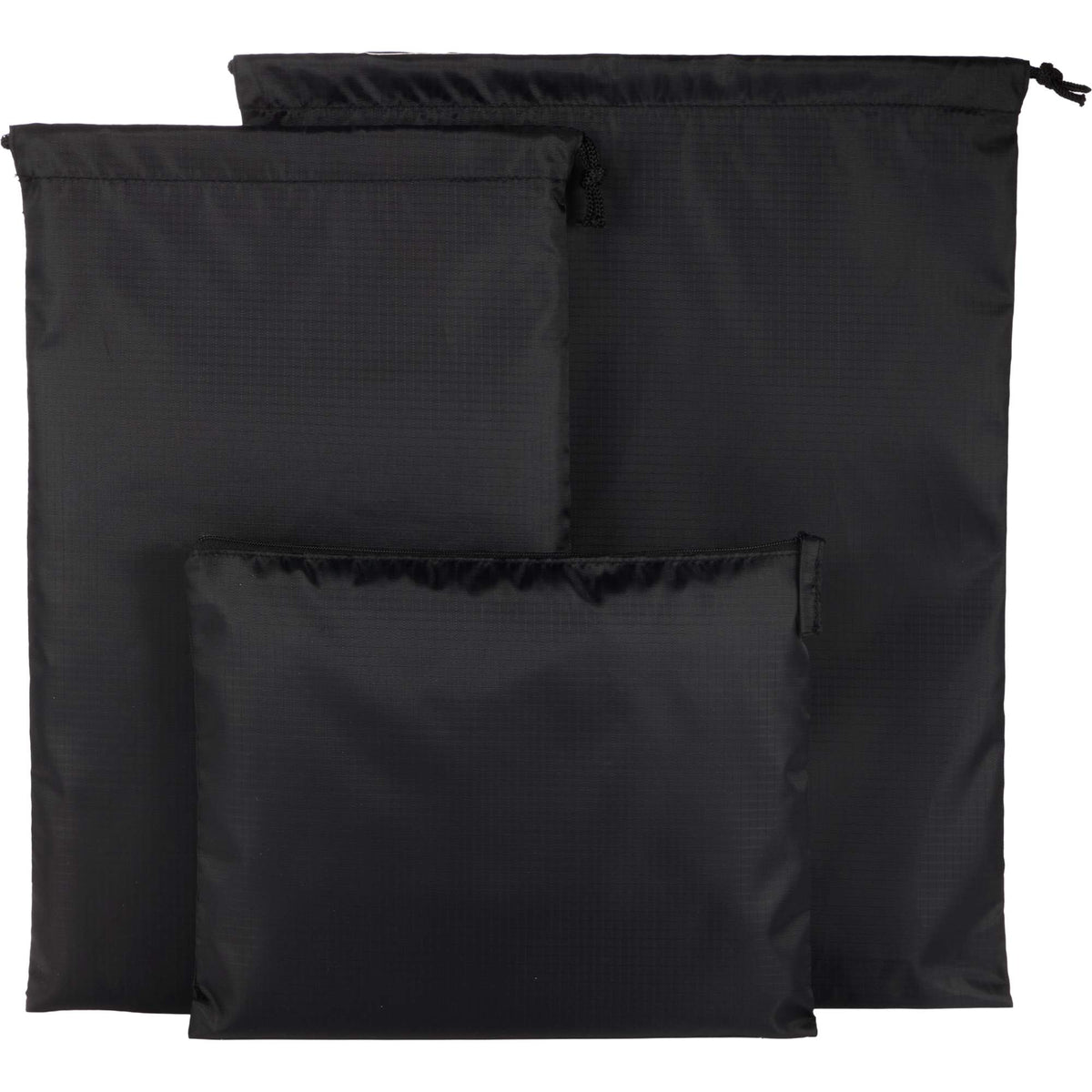 Recycled Ripstop Travel Bag Set, 3 in 1 - Black - Group 2