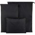 Recycled Ripstop Travel Bag Set, 3 in 1 Transfer - Black - Group 2