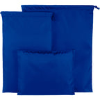 Recycled Ripstop Travel Bag Set, 3 in 1 Transfer - Royal - Group 2