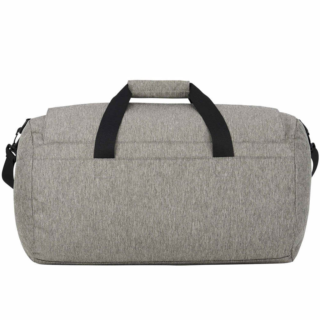 Recycled Roll Duffel Bag with Lash Tab - Gray - Back