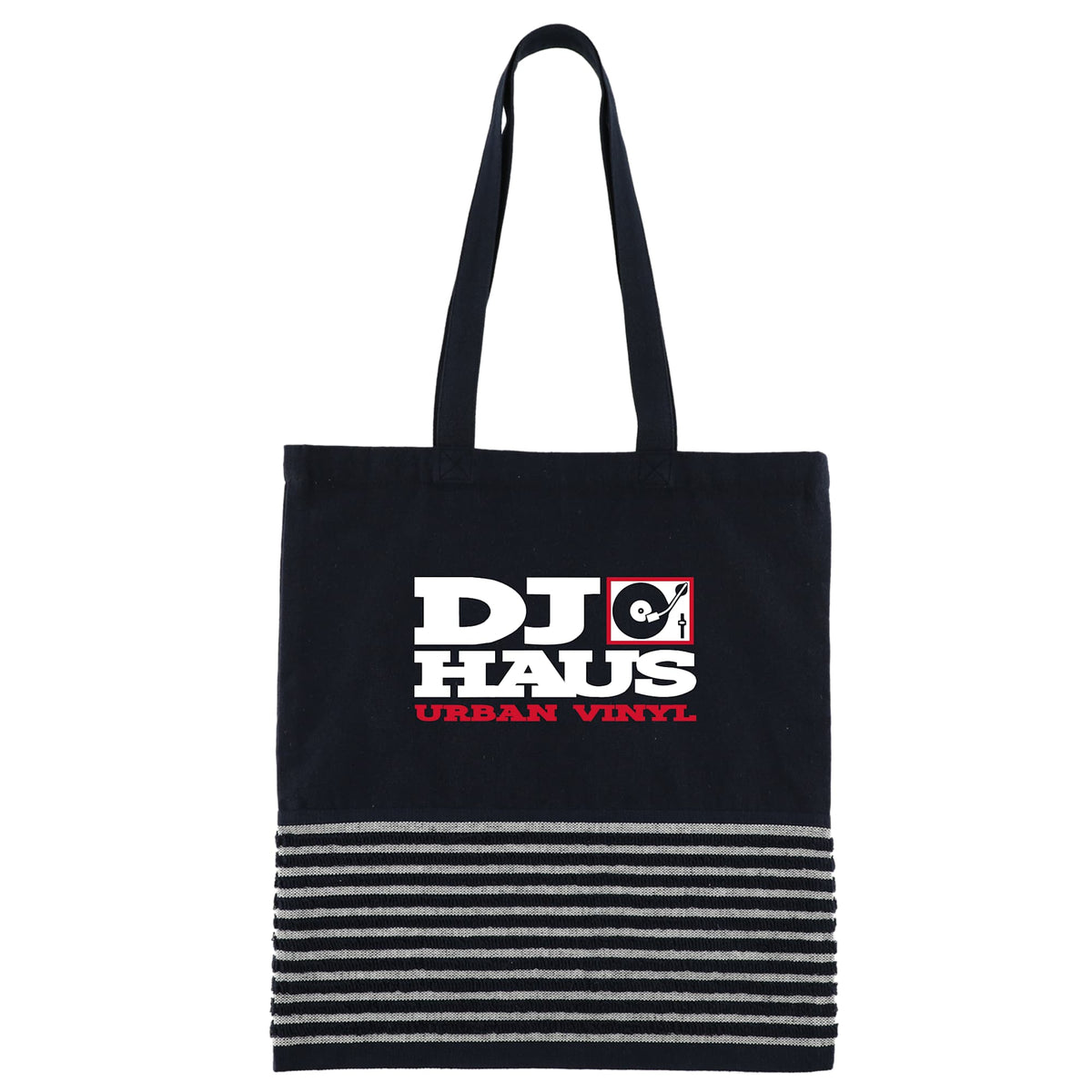 Recycled Terry Convention Tote Transfer - Navy - Front 2