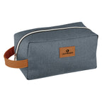 Recycled Toiletry Bag, Heathered - Silk Screen