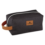 Recycled Toiletry Bag, Heathered - Silk Screen