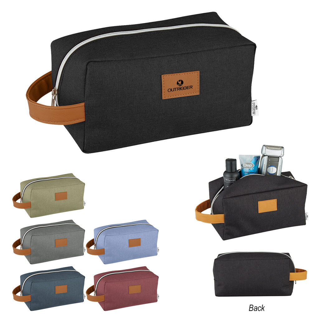 Recycled Toiletry Bag, Heathered