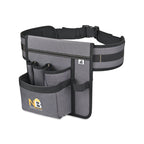 Recycled Tool Belt Pouch with Quick Release Buckle Embroidery - Dark Grey - View 3