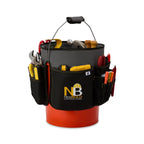Recycled Tool Organizer for 5 Gallon Buckets Transfer - Dark Grey - View 1