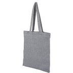 Recycled Twill Convention Tote, 6 oz - Navy - Left Angle
