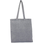 Recycled Twill Convention Tote, 6 oz Transfer - Navy - Back Needs Liq