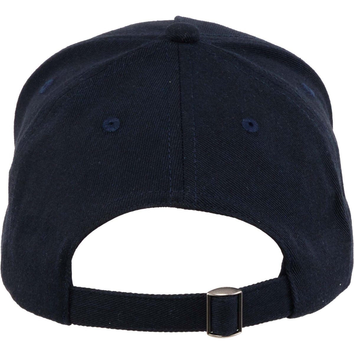 Recycled Twill Five Panel Ball Cap Embroidery - Navy - Back