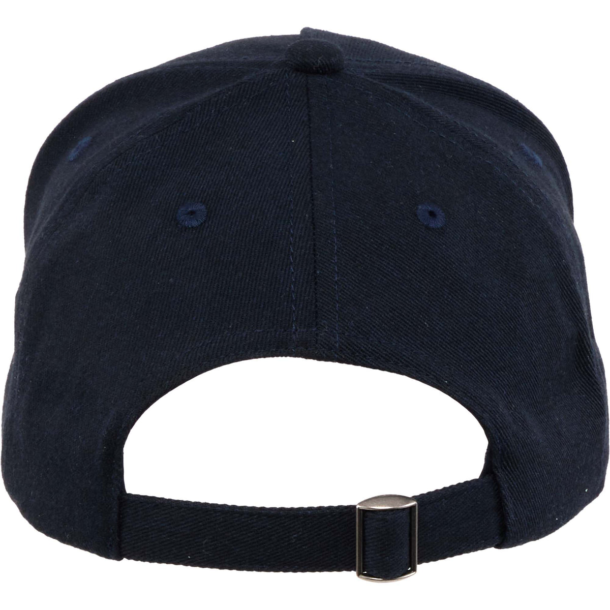 Recycled Twill Six Panel Ball Cap Transfer - Navy - Back