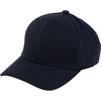 Recycled Twill Six Panel Ball Cap Transfer - Navy - Left Angle 2