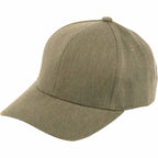 Recycled Twill Six Panel Ball Cap Transfer - Olive - Left Angle 2