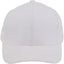Recycled Twill Six Panel Ball Cap Transfer - White - Front