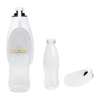 Recycled Water Bottle and Dispensing Bowl, 21 oz - White - Colorbrite