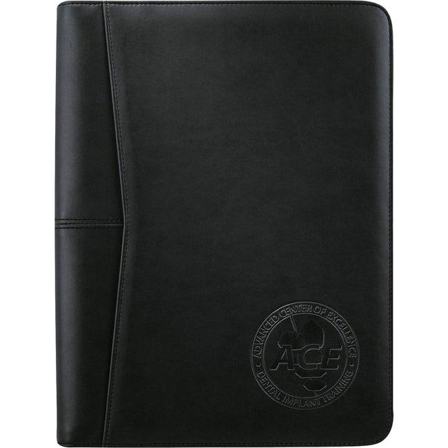 Recycled Writing Pad with Mesh ID Window Debossing
