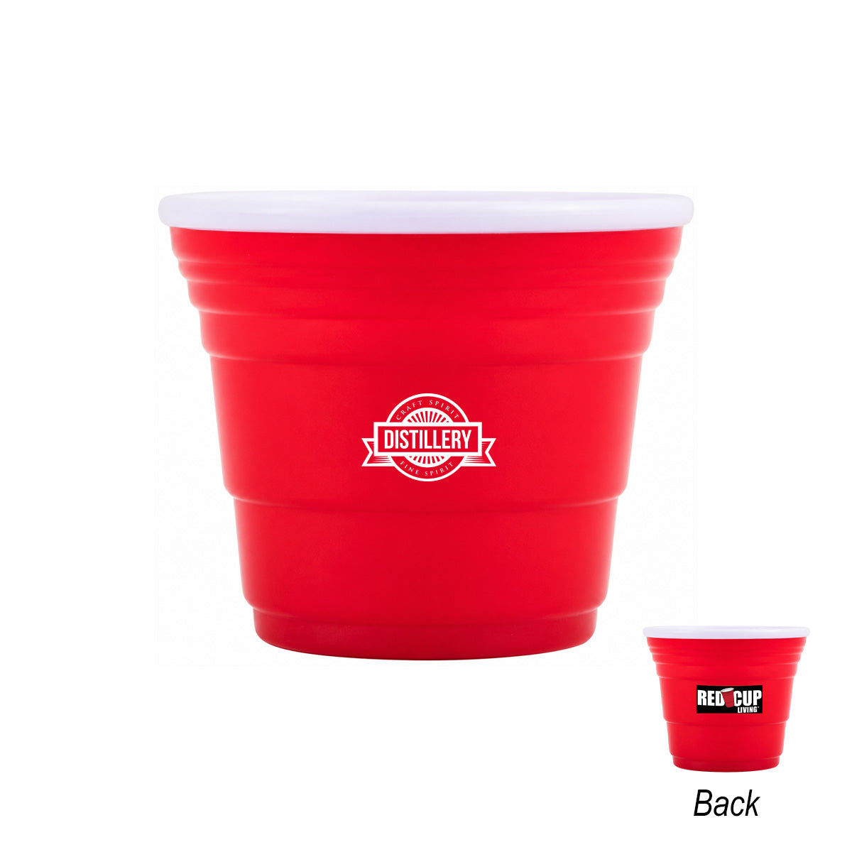 Red Cup Living Reusable Shot Cup, 2 oz