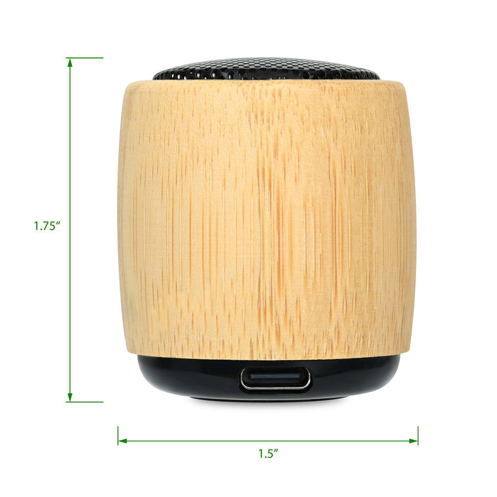 Reed Mini Bamboo Speaker, Pocket Size - Bamboo - View 5