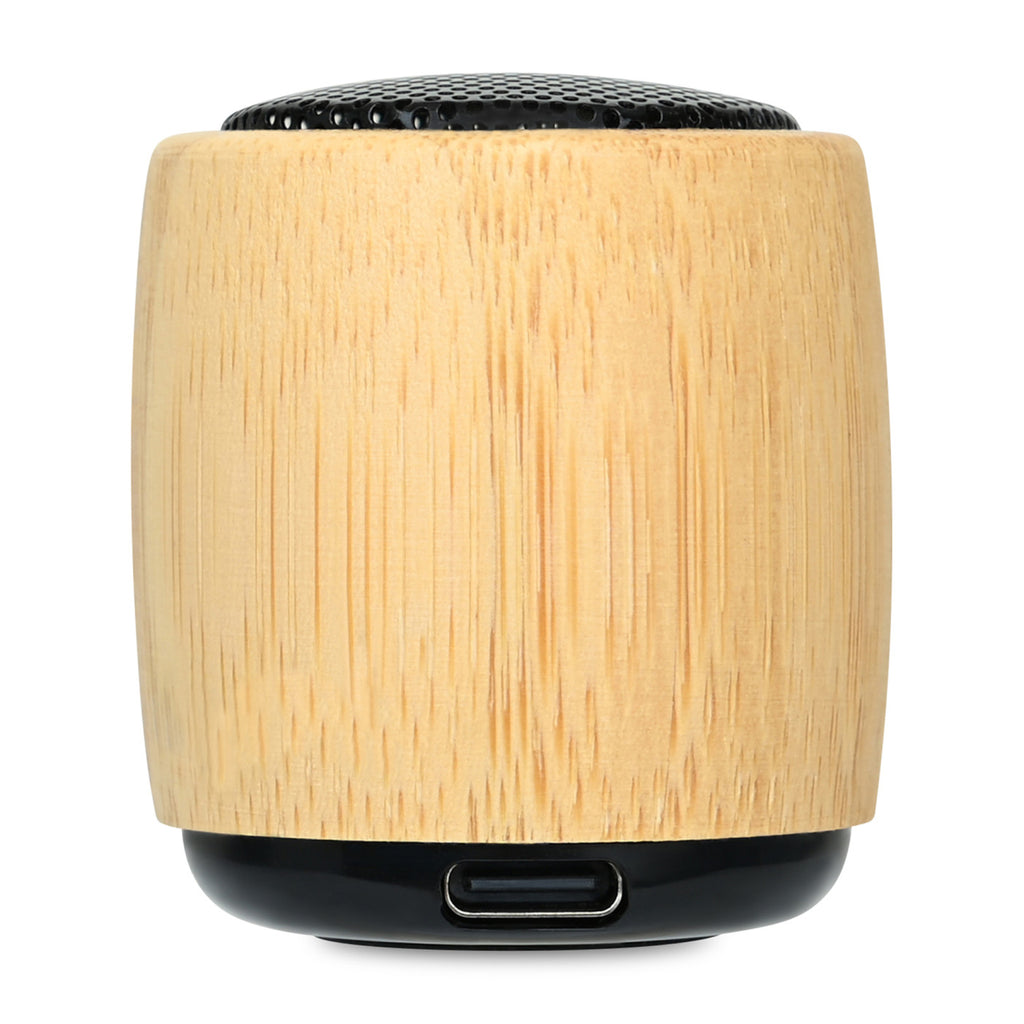 Reed Mini Bamboo Speaker, Pocket Size Laser Engraving - Bamboo - View 4