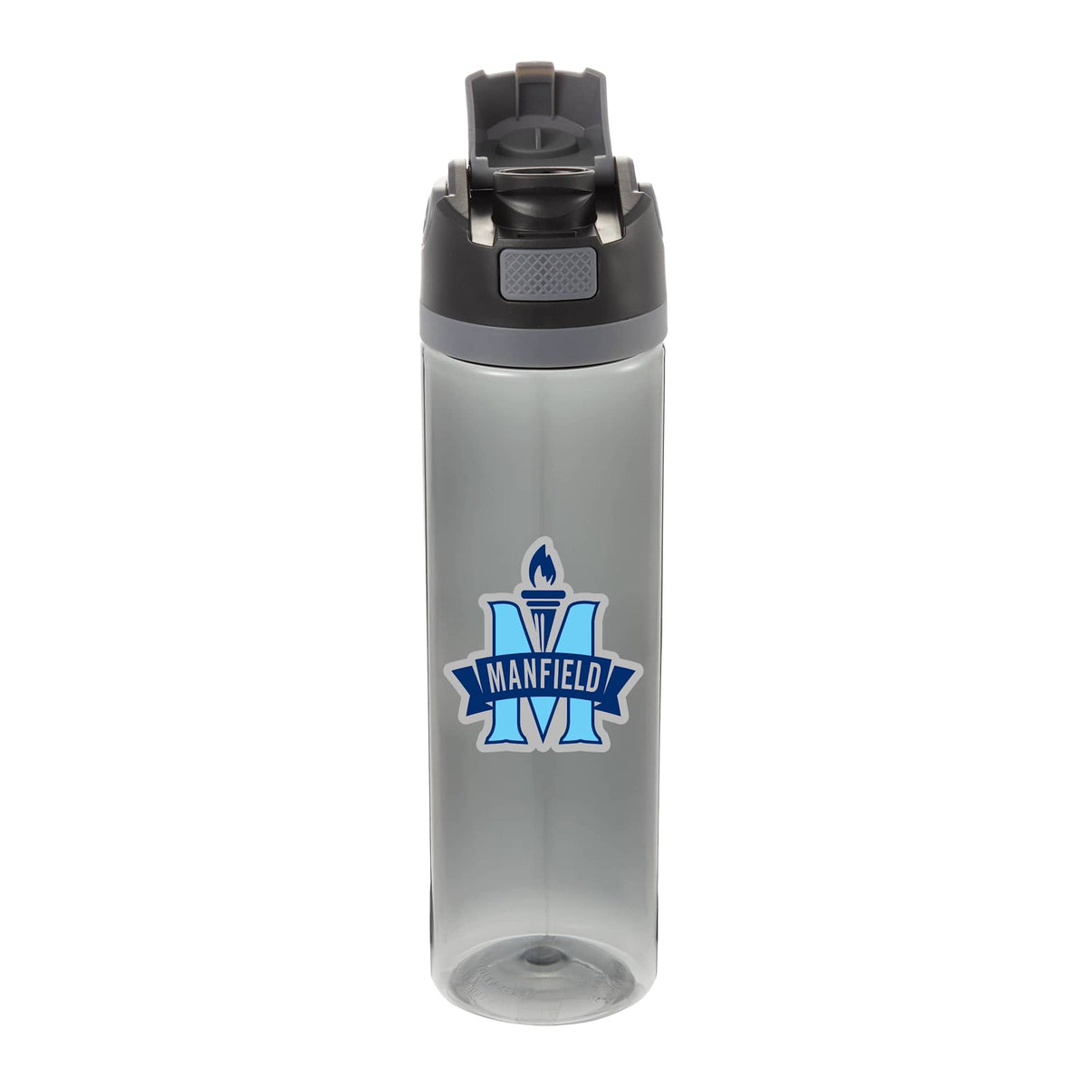 Reef Flip-Top Bottle in Tritan Renew, 30 oz - Black - Front
