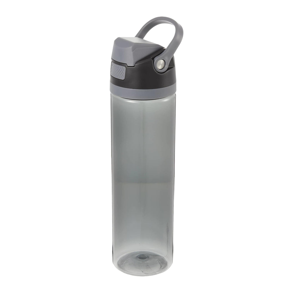 Reef Flip-Top Bottle in Tritan Renew, 30 oz - Black - Left Angle