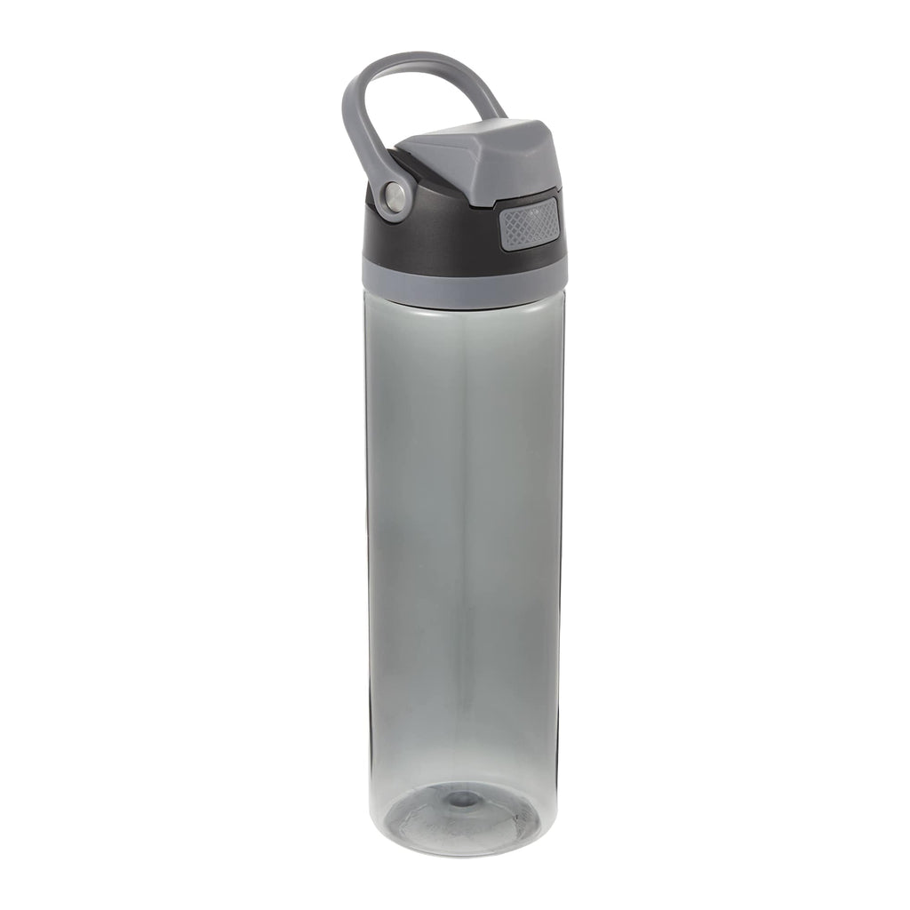 Reef Flip-Top Bottle in Tritan Renew, 30 oz - Black - Right Angle