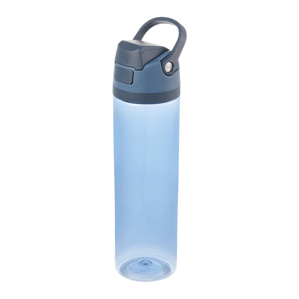 Reef Flip-Top Bottle in Tritan Renew, 30 oz - Midnight Blue - Left Angle
