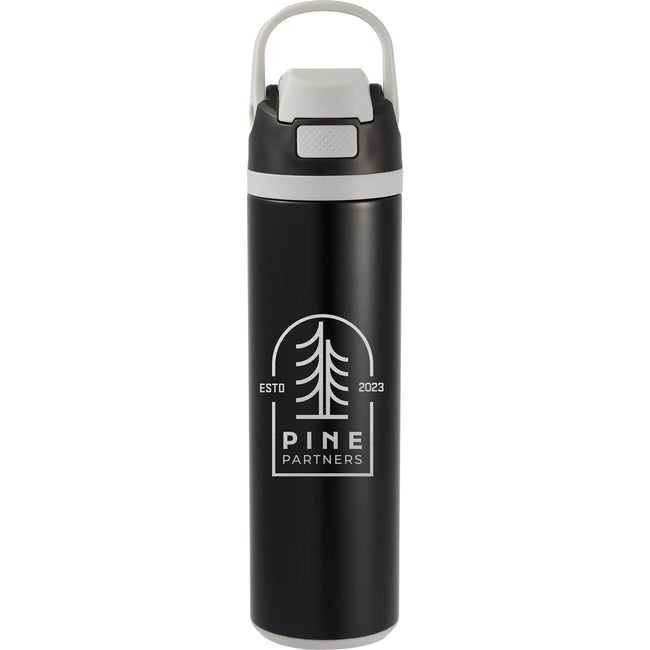 Reef Insulated Flip-Top Bottle in Recycled Steel, 24 oz